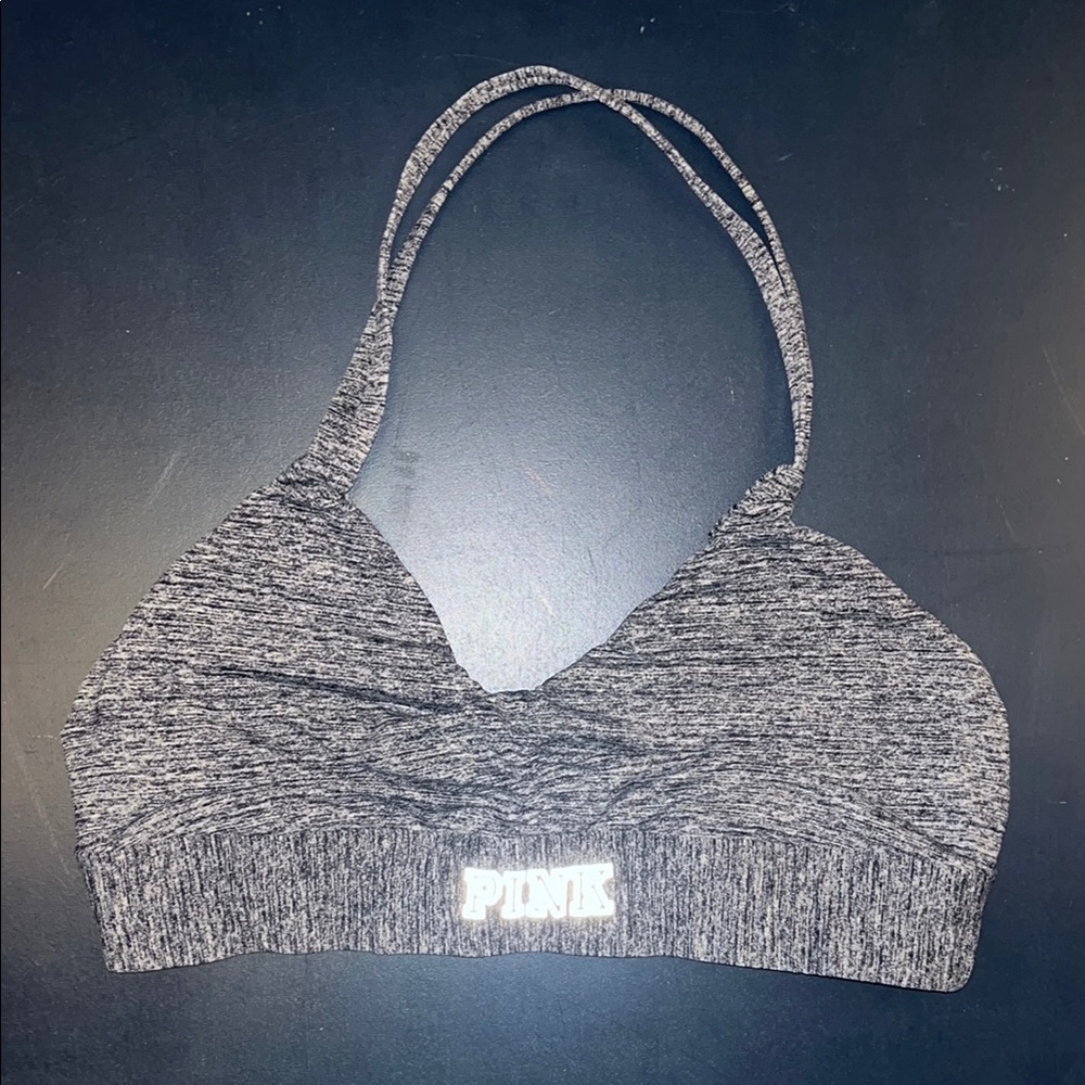 PINK Victoria's Secret Gray Bra